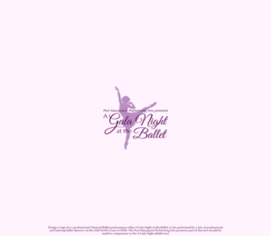 Port Macquarie Performing Arts presents A Gala Night at the Ballet | Logo Design by GBDESIGN