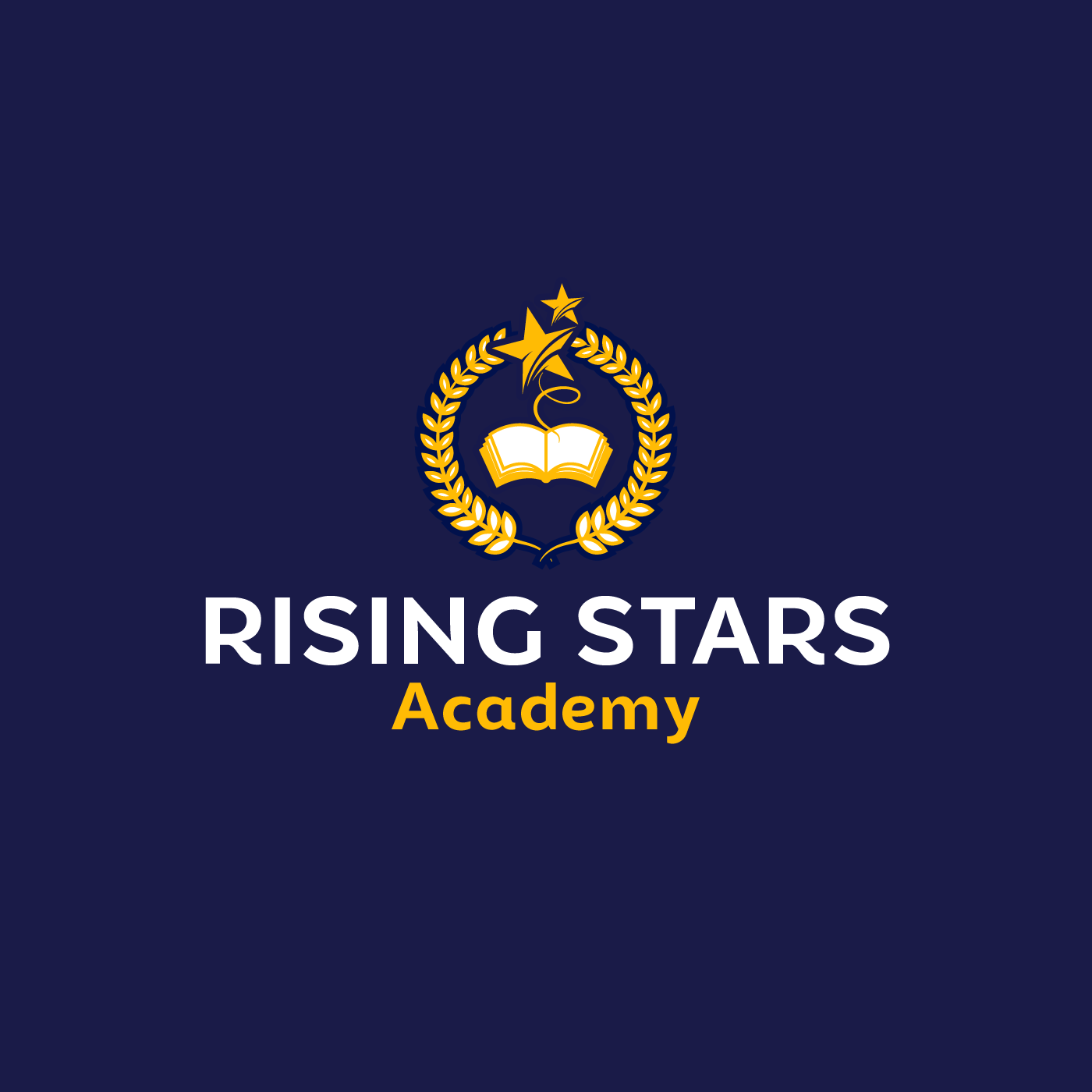Logo Design For The Name Of The Business Is Rising Stars Academy The Slogan Is Some Stars Sparkle Our Stars Shine By Veronica Dan Design Logo Design For The Name Of The Business Is Rising Stars Academy The Slogan Is Some Stars Sparkle Our Stars Shine By Veronica Dan Design