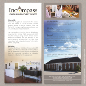 Flyer-Design von Sajal Samaddar für Encompass Health & Recovery Center | Design: #19584288