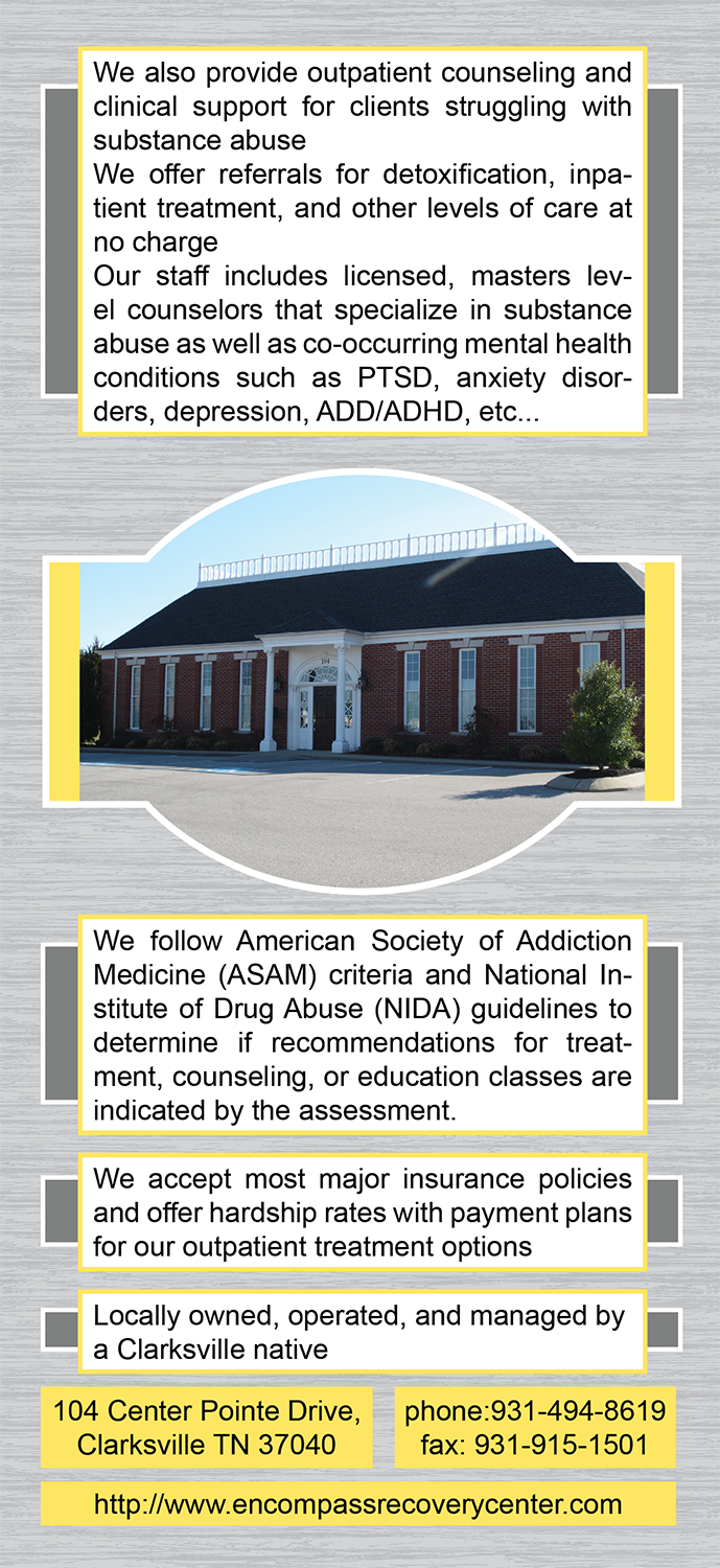 Flyer Design by Sheingart for Encompass Health & Recovery Center | Design #19589532