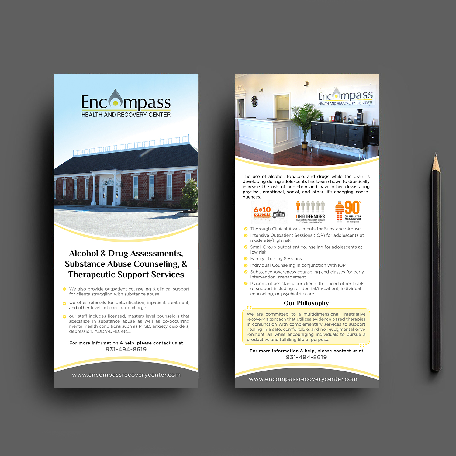 Flyer-Design von debdesign für Encompass Health & Recovery Center | Design #19592348