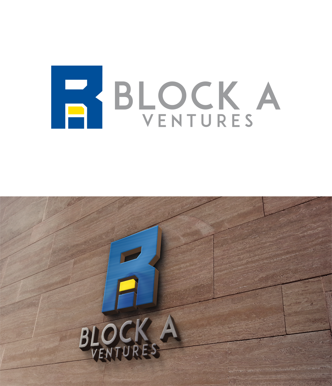Diseño de Logo por trufya para Block A. Ventures | Diseño #19652765