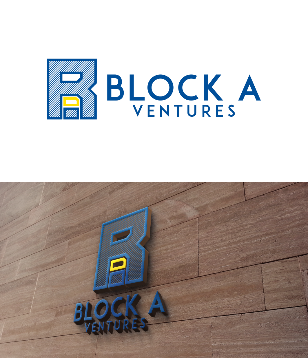 Diseño de Logo por trufya para Block A. Ventures | Diseño #19652948