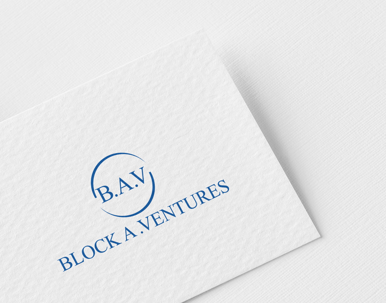 Logo Design by c.designs for Block A. Ventures | Design #19605500