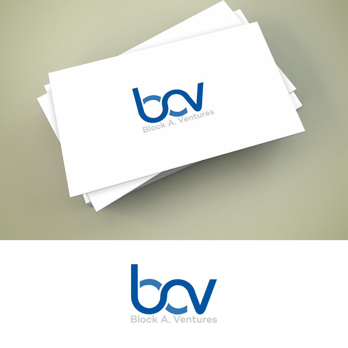 Logo Design by ClearDesign for Block A. Ventures | Design #19619773