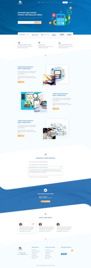 Web Design by Hashim Creetto for Elephant IQ | Design #19660564