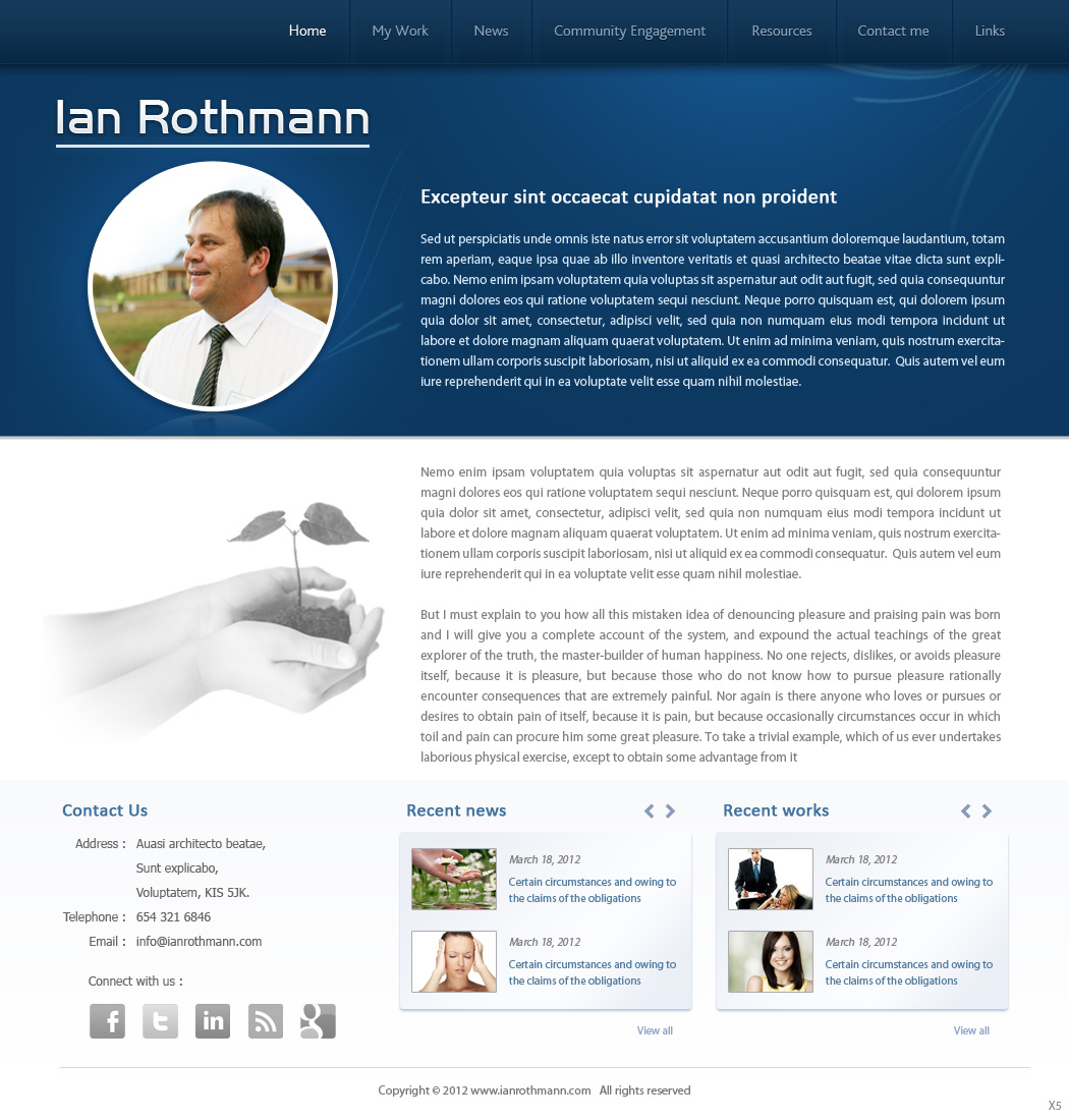 Web Design by pb for Conceptsphere | Design #681743