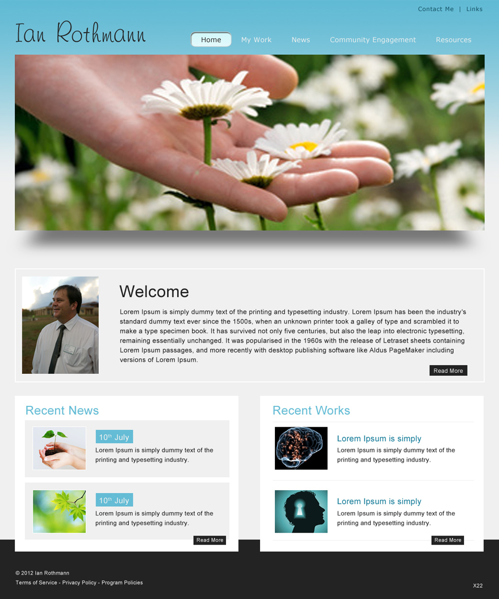 Web Design by pb for Conceptsphere | Design #686870