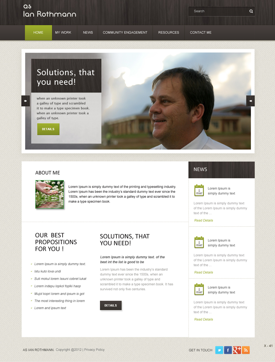 Web Design by pb for Conceptsphere | Design #686877