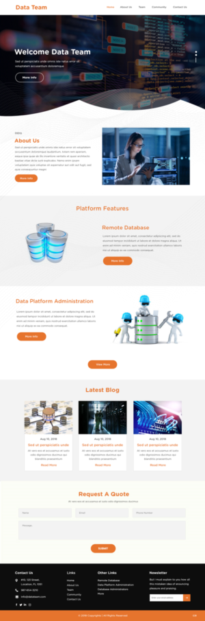 Web Design par pb pour ce projet | Design : #19588269
