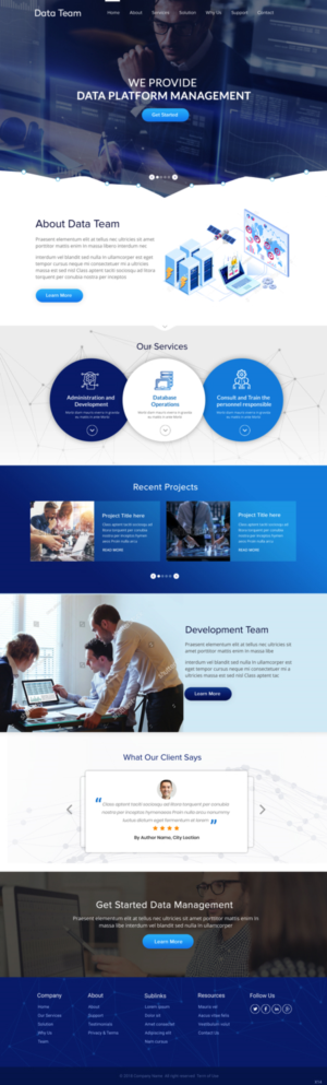 Web Design par pb pour ce projet | Design : #19588271
