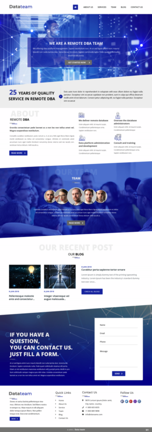 Web Design par pb pour ce projet | Design : #19588272