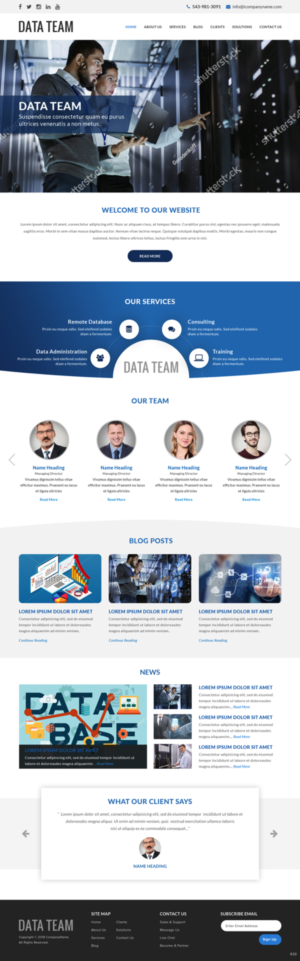 Web Design par pb pour ce projet | Design : #19588273