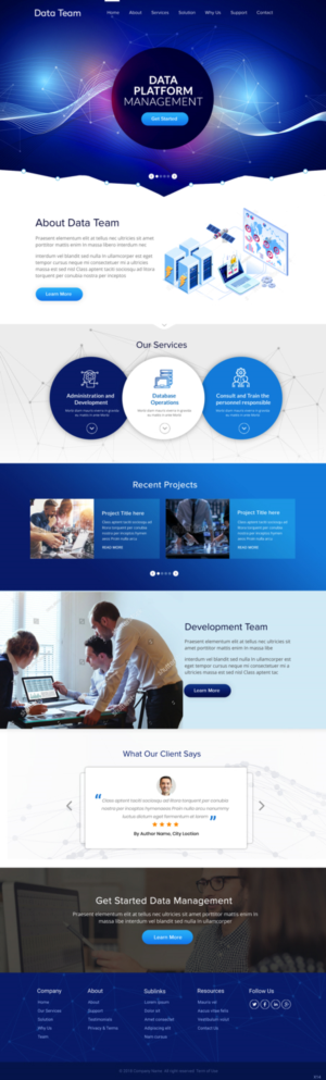 Web Design par pb pour ce projet | Design : #19588277