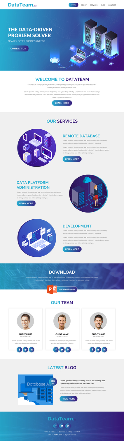 Web Design by rightway for this project | Design #19820311