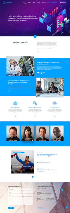 Web Design by Ved Web Services for this project | Design #19595737