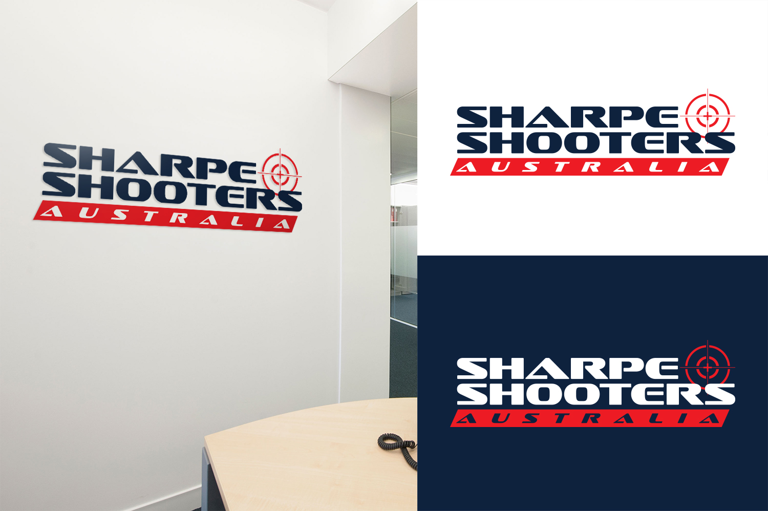 Logo Design by Grafactory for Sharpe Shooters Australia | Design #19624409
