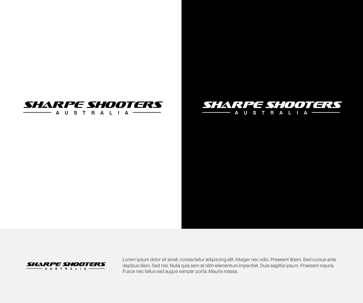 Logo Design by thom85 for Sharpe Shooters Australia | Design #19646968