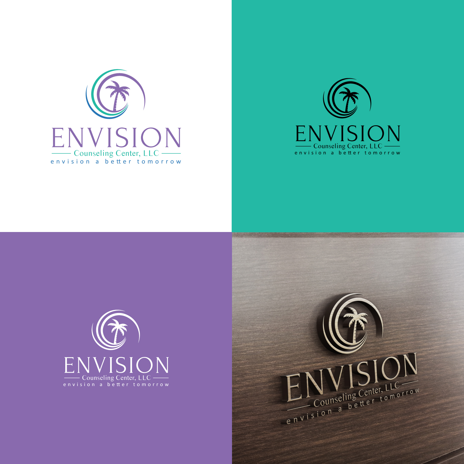 Logo Design by Maxo-Biz for Envision Counseling Center, LLC | Design #19584264