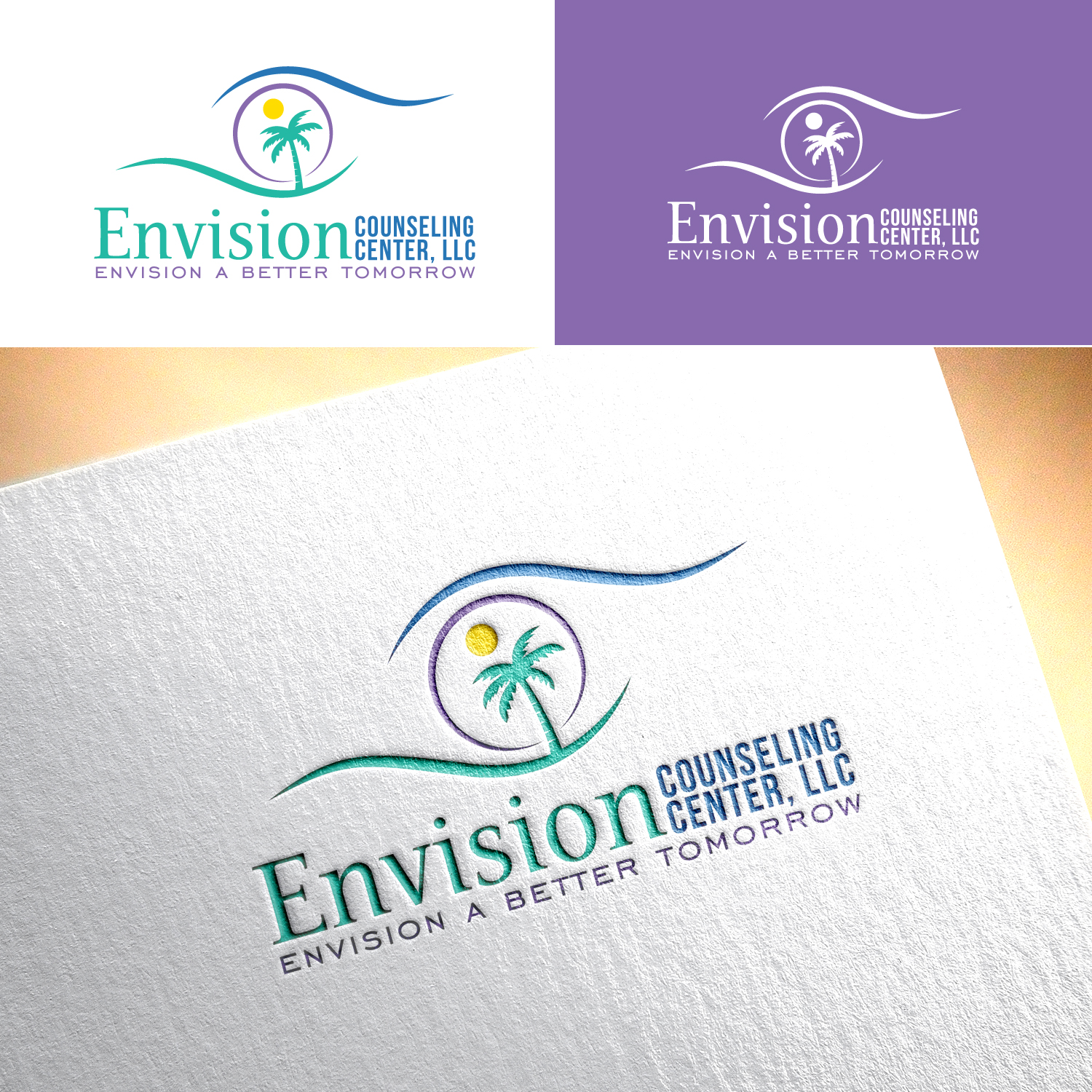 Logo Design by Maxo-Biz for Envision Counseling Center, LLC | Design #19584266