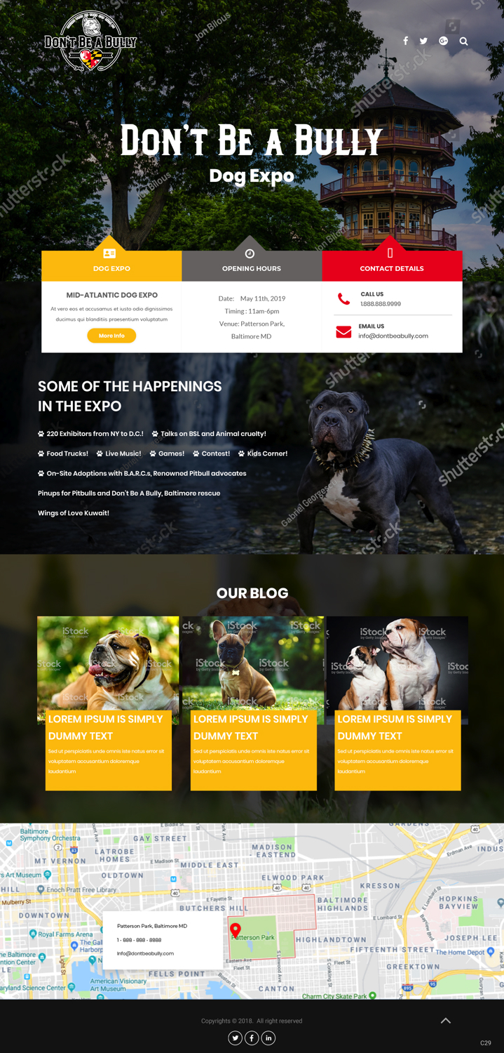 Diseño Web por pb para Don't Be A Bully | Diseño #19588287