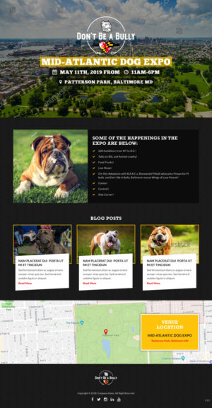 Diseño Web por pb para Don't Be A Bully | Diseño: #19588288