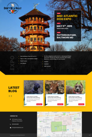 Diseño Web por pb para Don't Be A Bully | Diseño: #19588299