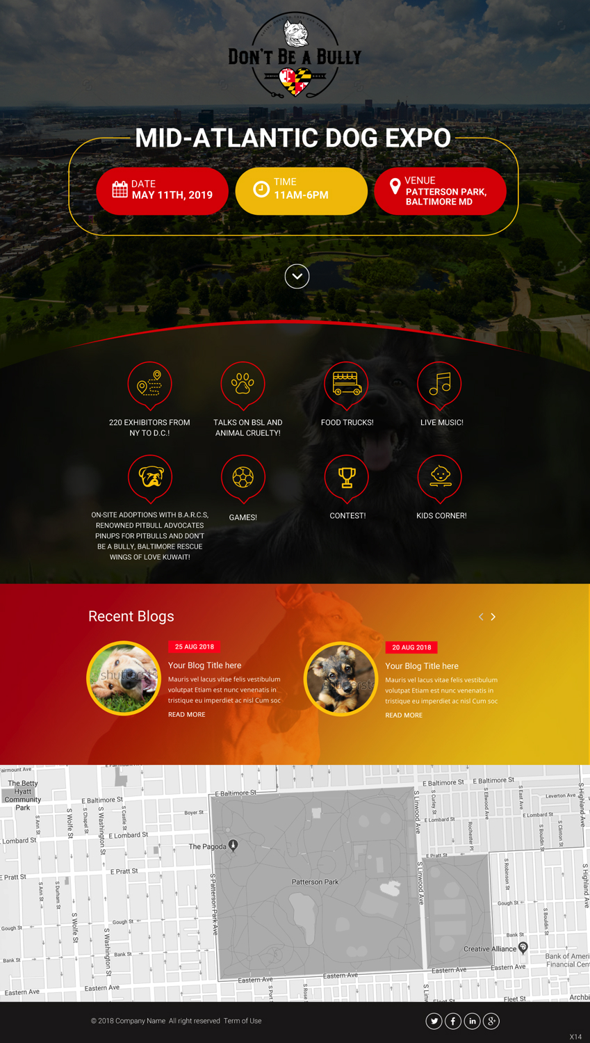 Web Design by pb for Don't Be A Bully | Design #19588301