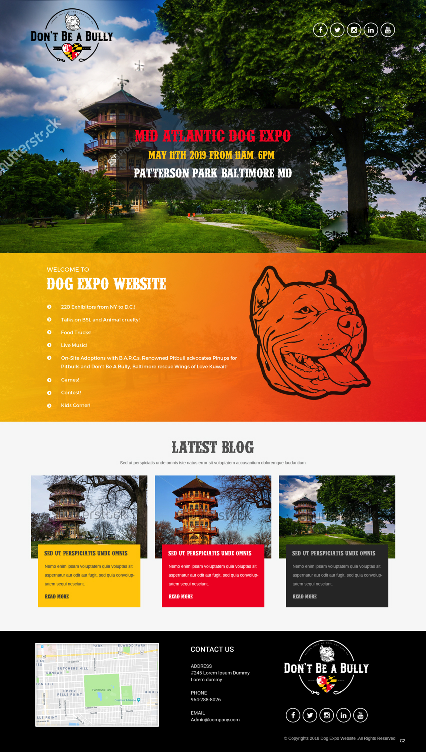 Web-Design von pb für Don't Be A Bully | Design #19597267