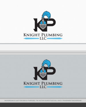 Knight Plumbing LLC | Logo Design by AD-X