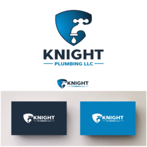 Knight Plumbing LLC | Logo Design by south door
