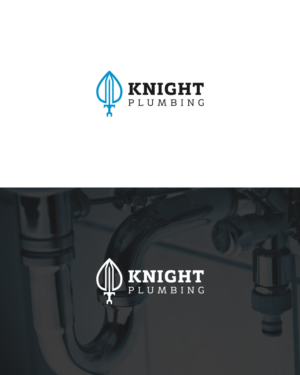 Knight Plumbing LLC | Logo Design by Roy