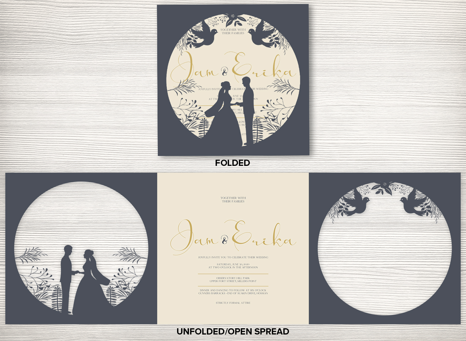 Invitation Design by EA5Designs for RED LEAVES GIFT(HONGKONG).CO.LTD | Design #19711143