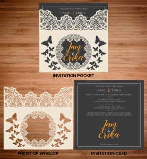 Invitation Design by EA5Designs for RED LEAVES GIFT(HONGKONG).CO.LTD | Design: #19716913