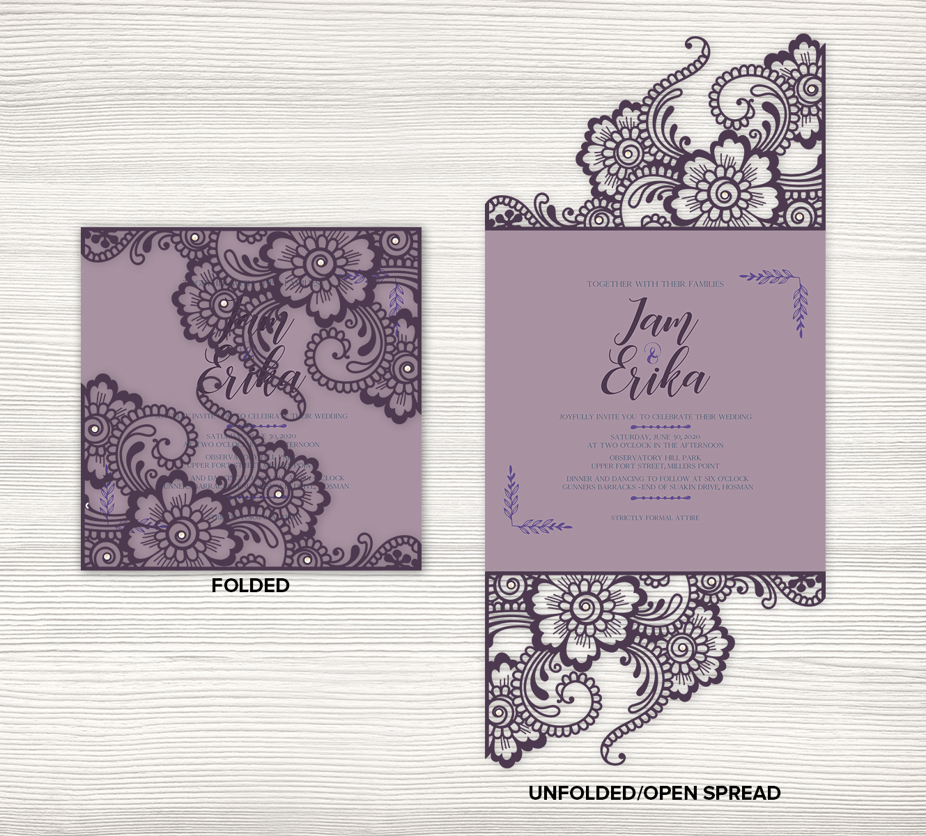 Invitation Design by EA5Designs for RED LEAVES GIFT(HONGKONG).CO.LTD | Design #19717689