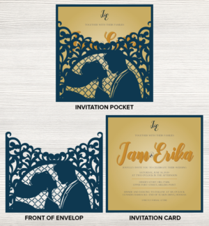 Invitation Design by EA5Designs for RED LEAVES GIFT(HONGKONG).CO.LTD | Design: #19759374