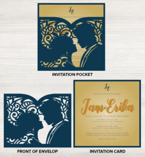 Invitation Design by EA5Designs for RED LEAVES GIFT(HONGKONG).CO.LTD | Design: #19760515