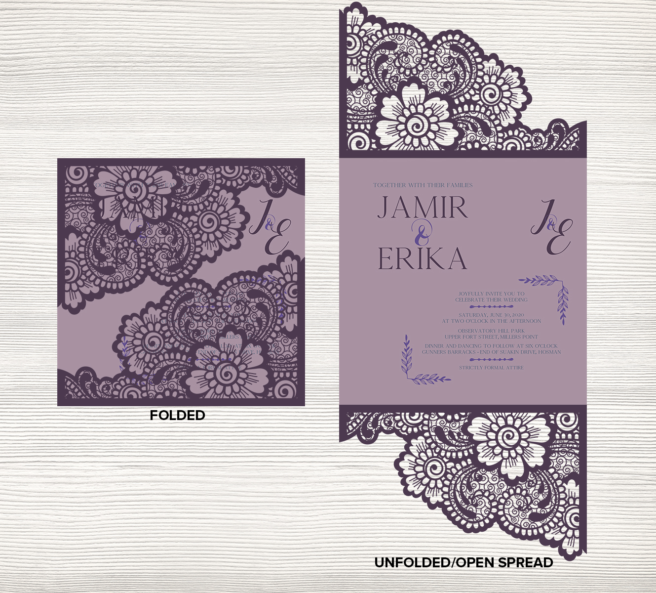 Invitation Design by EA5Designs for RED LEAVES GIFT(HONGKONG).CO.LTD | Design #19779181