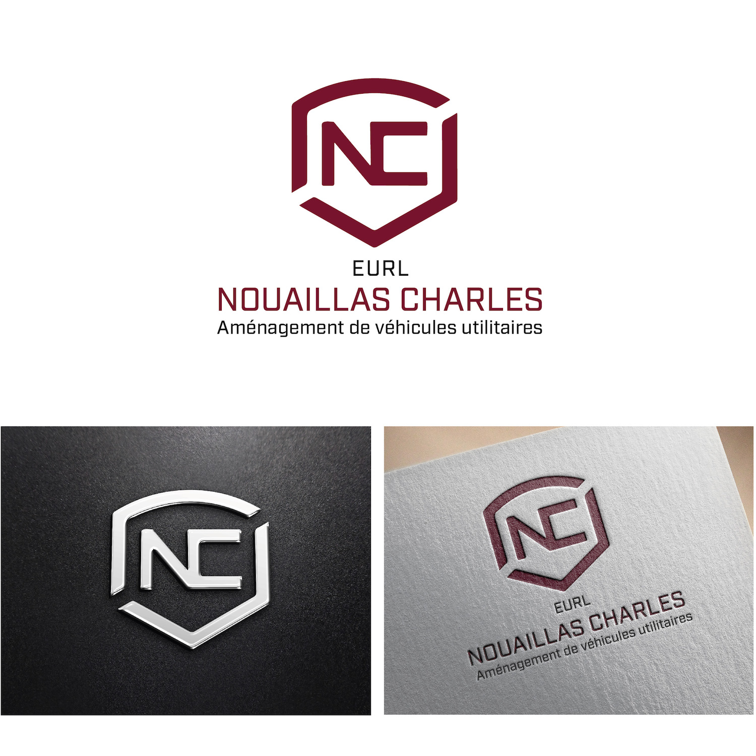 Logo Design by idyan for EURL Nouaillas Charles | Design #19647453