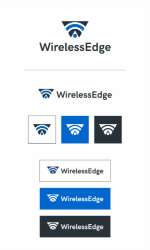 WirelessEdge | Logo-Design von NATURAL SRI