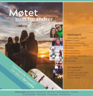 Designing promotion page - poster for Folk High School | Diseño de Póster por PND