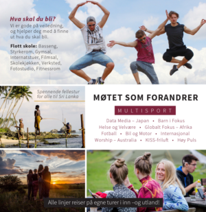 Designing promotion page - poster for Folk High School | Poster Design by Valtti Design