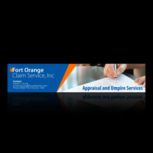 Diseño De Banner Publicitario por M K G para Fort Orange Claim Service, Inc. | Diseño: #19630890