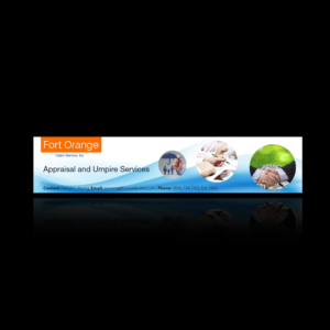 Banner-Design von M K G für Fort Orange Claim Service, Inc. | Design: #19651383