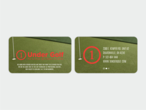 New Business Card for our Indoor Golf Training Facility  | Design de Carte de Visite par Atvento Graphics