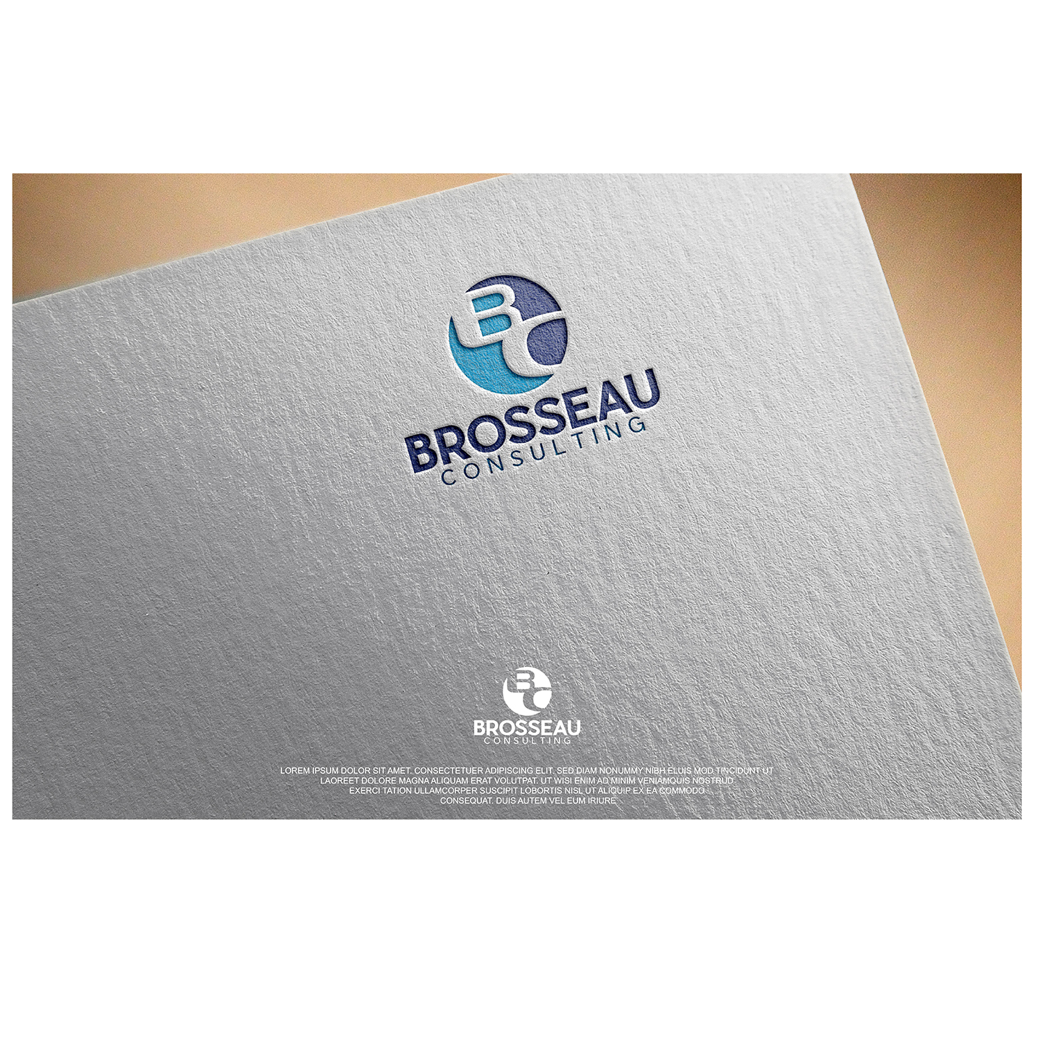 Logo Design by Superbeam for Brosseau Consulting LLC | Design #19593555