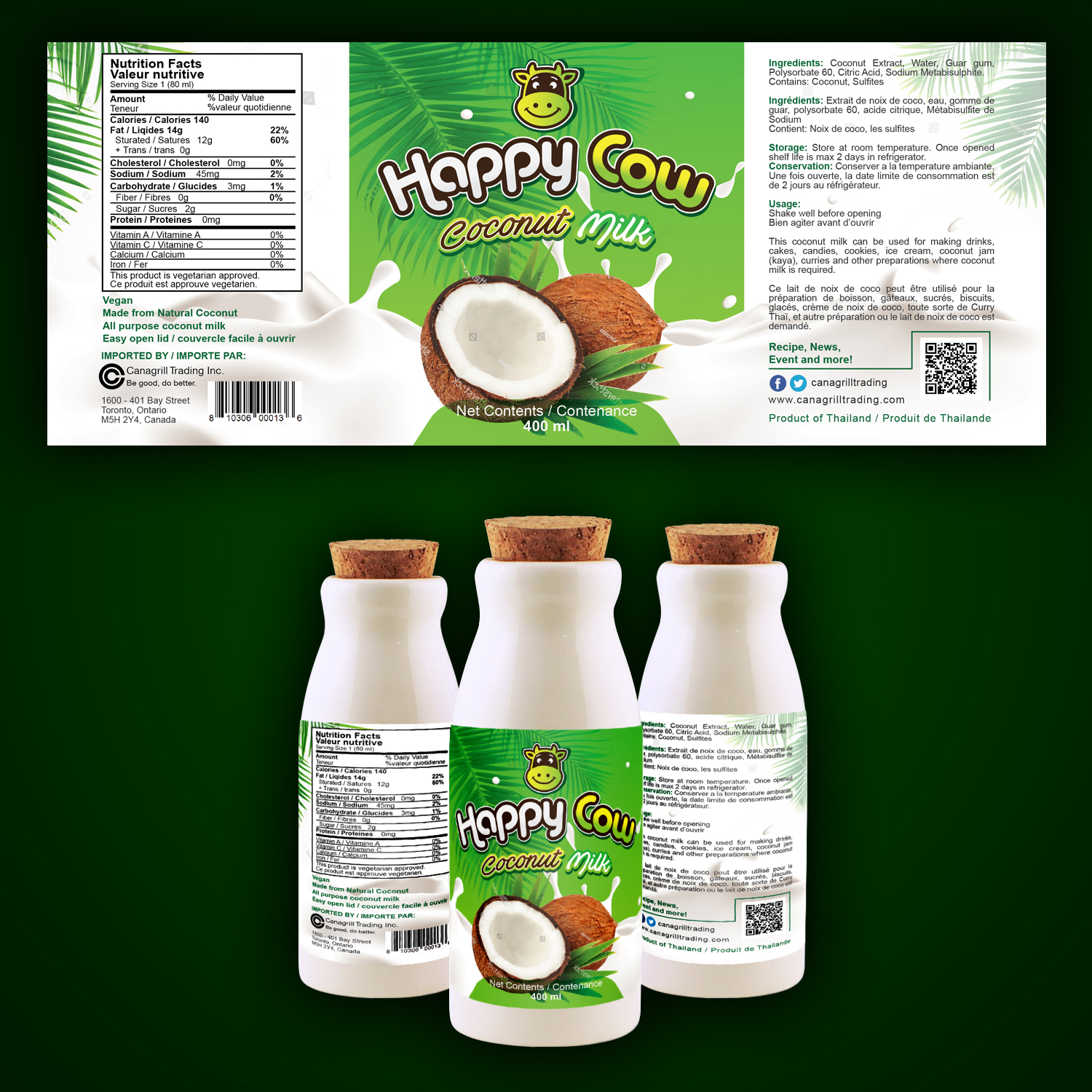 Label Design by Maxo-Biz for Canagrill Trading Inc | Design #19647145