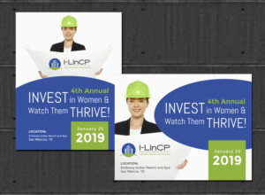Invest In Women, 2019 Save The Date | Diseño de Flyer por elenaivanova