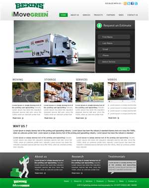 Web Design par webxvision pour Agent Interactive Ltd. | Design : #686266