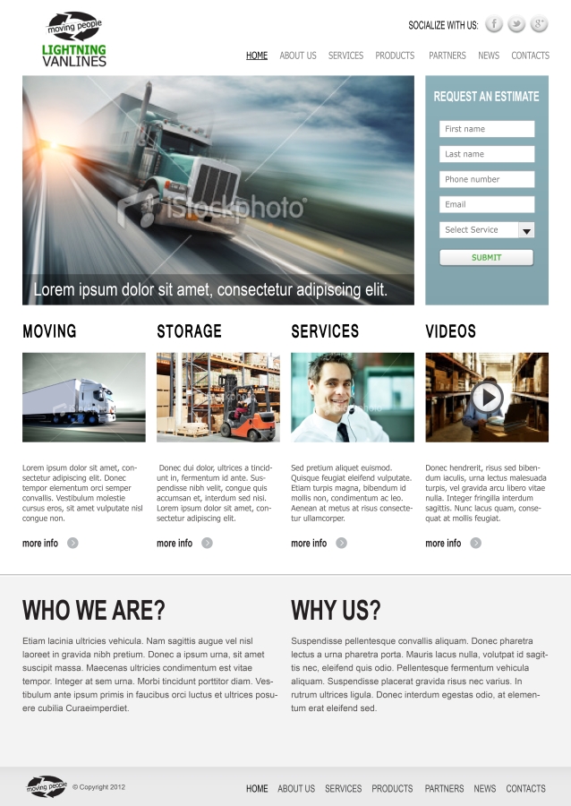 Web Design par Lili pour Agent Interactive Ltd. | Design #691862